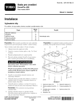 Toro HI-RISE KIT - HOVERPRO 450 Návod na inštaláciu