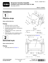 Toro Pump Bracket Kit, TX 1000 Compact Tool Carrier Návod na inštaláciu