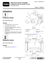 Toro Pump Bracket Kit, TX 1000 Compact Tool Carrier Návod na inštaláciu