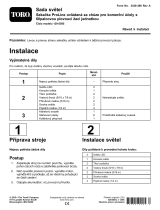 Toro Light Kit, Proline Commercial Walk-Behind Mower Návod na inštaláciu
