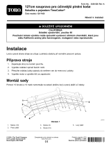 Toro 50in Bagging Enhancement Kit, TimeCutter Riding Mower Návod na inštaláciu