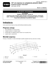 Toro 50in Bagging Enhancement Kit, TimeCutter Riding Mower Návod na inštaláciu