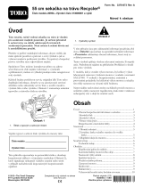 Toro 55cm Recycler Lawn Mower Používateľská príručka