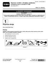 Toro Double Detent Valve Kit, TX 1000 Compact Tool Carrier Návod na inštaláciu