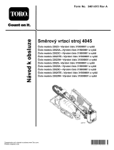 Toro 4045 Directional Drill Používateľská príručka