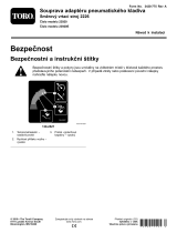 Toro Air Hammer Adaptor Kit, 2226 Directional Drill Návod na inštaláciu