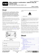 Toro 50cm Mulching/Rear Bagging Lawn Mower Používateľská príručka