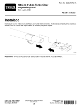 Toro Turbo Clear Oscillating Tube, Blower/Vacuum Návod na inštaláciu