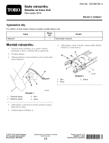Toro Bumper Kit, XLS Lawn Tractor Návod na inštaláciu