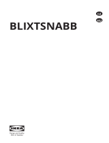IKEA BLIXTSNABB Používateľská príručka