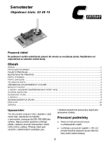 Conrad Servo tester assembly kit 1 pc(s) Návod na používanie