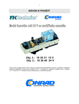 Conrad Components 193640 TDR Component 24 V DC 1 - 40 s Návod na používanie