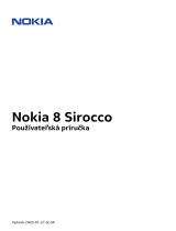 Nokia 8 Sirocco Užívateľská príručka