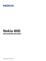 Nokia 800 Užívateľská príručka