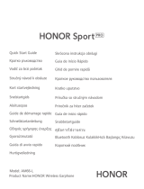 Honor Sport Pro AM66-L Red Používateľská príručka