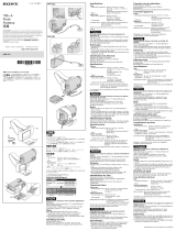 Sony AKA-FL2 Používateľská príručka