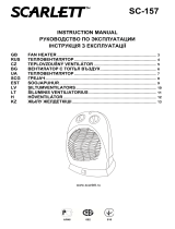 Scarlett SC-157 Grey Používateľská príručka
