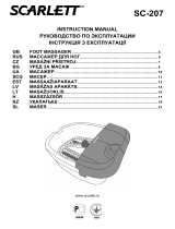 Scarlett SC-207 Používateľská príručka