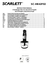 Scarlett SC-HB42F02 Používateľská príručka