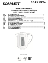 Scarlett SC-EK18P04 Používateľská príručka