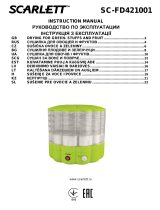 Scarlett SC-FD421001 Používateľská príručka