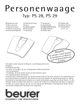 Beurer PS 29 Používateľská príručka