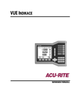 ACU-RITE VUE Používateľská príručka