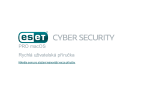 ESET Cyber Security for macOS Stručná príručka spustenia