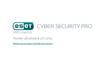 ESET Cyber Security Pro for macOS Stručná príručka spustenia