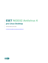 ESET NOD32 Antivirus for Linux Desktop Užívateľská príručka