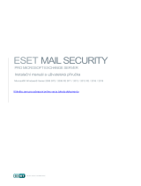 ESET Mail Security for Exchange Server Návod na obsluhu