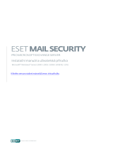 ESET Mail Security for Exchange Server Užívateľská príručka