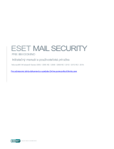 ESET Mail Security for IBM Domino Užívateľská príručka
