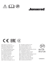 Jonsered B2126 Používateľská príručka
