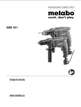 Metabo SBE 601 Návod na používanie