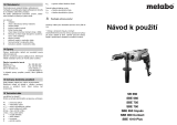 Metabo SBE 705 Návod na používanie