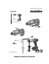 Metabo BS 18 LTX-X3 Quick Návod na používanie