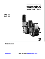 Metabo MAG 50 Návod na používanie