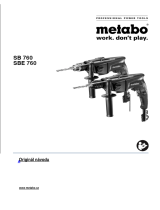 Metabo SBE 760 Návod na používanie