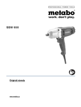 Metabo SSW 650 Návod na používanie