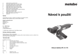 Metabo PE 12-175 Návod na používanie