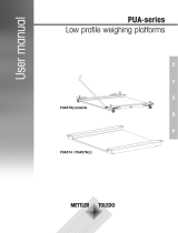 Mettler Toledo PUA series EEU Používateľská príručka