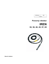 Wacker Neuson IREN 57 Používateľská príručka
