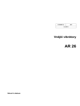 Wacker Neuson AR 26/3/400 Používateľská príručka