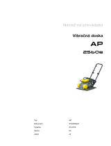 Wacker Neuson AP2560e Používateľská príručka