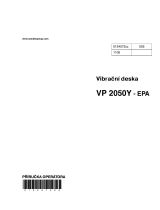 Wacker Neuson VP2050Y Používateľská príručka