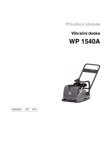 Wacker Neuson WP1540A Používateľská príručka