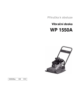 Wacker Neuson WP1550A Používateľská príručka