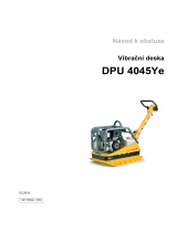 Wacker Neuson DPU 4045YE Používateľská príručka