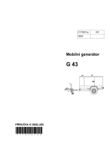 Wacker Neuson G43 Používateľská príručka